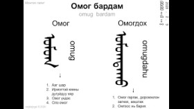 ᠣᠮᠣᠭОмог