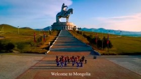 ᠮᠣᠩᠭᠣᠯ ᠳ᠋ᠤ᠌ ᠲᠠᠪᠠᠲᠠᠢ ᠮᠣᠷᠢᠯᠠWelcome to MongoliaМонголд тавтай морил