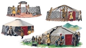 ᠮᠣᠩᠭᠣᠯ ᠭᠡᠷ  Монгол гэр