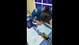 ᠤᠷᠠᠨ ᠪᠢᠴᠢᠯᠭᠡ ᠶ᠋ᠢᠨ ᠤᠷᠤᠯᠳᠤᠭᠠᠨ ᠳ᠋ᠤ᠌-ᠥ᠊ ∙ ᠣᠶᠤᠨ-ᠡᠷᠳᠡᠨᠢуран бичлэгийн уралдаанд-Ө.Оюун-Эрдэнэ1