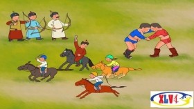 ᠡᠷ᠎ᠡ ᠶᠢᠨ ᠭᠤᠷᠪᠠᠨ ᠨᠠᠭᠠᠳᠤᠮ ᠭᠡᠭᠴᠢ ᠶᠠᠭᠤ ᠪᠣᠢЭрийн гурван наадам гэгч юу бэ