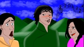 ᠮᠣᠷᠢᠨ ᠬᠤᠭᠤᠷ ᠤᠨ ᠳᠣᠮᠣᠭ ᠬᠥᠬᠡᠭᠡ ᠨᠠᠮᠵᠢᠯМорин хуурын домог Хөхөө Намжил