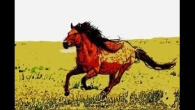 ᠰᠠᠷᠢᠰᠤᠨ ᠵᠢᠭᠦᠷ ᠲᠡᠢ ᠮᠣᠷᠢСарьсан жигүүртэй морь