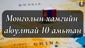 ᠮᠣᠩᠭᠣᠯ ᠤᠨ ᠬᠠᠮᠤᠭ ᠤᠨ ᠠᠶᠤᠯᠲᠠᠢ 10 ᠠᠮᠢᠲᠠᠨМонголын хамгийн аюултай 10 амьтан