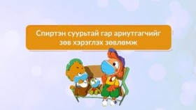 ᠰᠫᠢᠷᠲ ᠦᠨ ᠰᠠᠭᠤᠷᠢ ᠲᠠᠢ ᠭᠠᠷ ᠠᠷᠢᠭᠤᠳᠬᠠᠭᠴᠢ ᠶᠢ ᠵᠥᠪ ᠬᠡᠷᠡᠭᠯᠡᠬᠦ ᠵᠥᠪᠯᠡᠮᠵᠢСпиртэн суурьтай гар ариутгагчийг зөв хэрэглэх зөвлөмж
