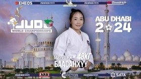 ᠪᠠᠰᠠᠩᠬᠦᠦ ᠵᠢᠦ᠋ᠳᠣ᠋ ᠪᠥᠬᠡ ᠶᠢᠨ 2024 ᠣᠨ ᠤ ᠳᠡᠯᠡᠬᠡᠢ ᠶᠢᠨ ᠠᠪᠤᠷᠭᠤ 48kg ᠰᠢᠯᠭᠠᠷᠠᠭᠤᠯᠬᠤ ᠳᠦ ᠠᠯᠲᠠᠨ ᠮᠧᠳᠠᠯ ᠠᠪᠤᠯ᠎ᠠБаасанхүү жүдо бөгийн 2024 оны дэлхийн аварга шалгаруулах 48kg- алтан медаль авлаа