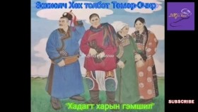 ᠬᠠᠳᠠᠭᠲᠤ ᠬᠠᠷ᠎ᠠ ᠶᠢᠨ ᠭᠡᠮᠰᠢᠯ--ᠬᠥᠬᠡ ᠲᠣᠯᠪᠣᠲᠤ ᠳ ∙ ᠲᠡᠮᠦᠷᠸᠴᠢᠷ Хөх толбот Төмөр-Очир Хадагт харын гэмшил